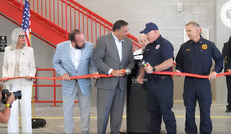 VIDEO: Columbus Drops $25 Million Firehouse in Central College Road Boomtown