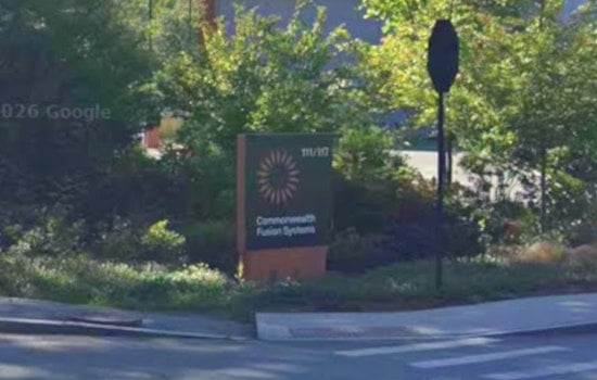 Commonwealth Fusion Systems Raises $1B In Devens
