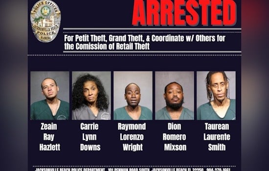 Cops Bust Alleged Home Depot Heist Crew At Jax Beach Store