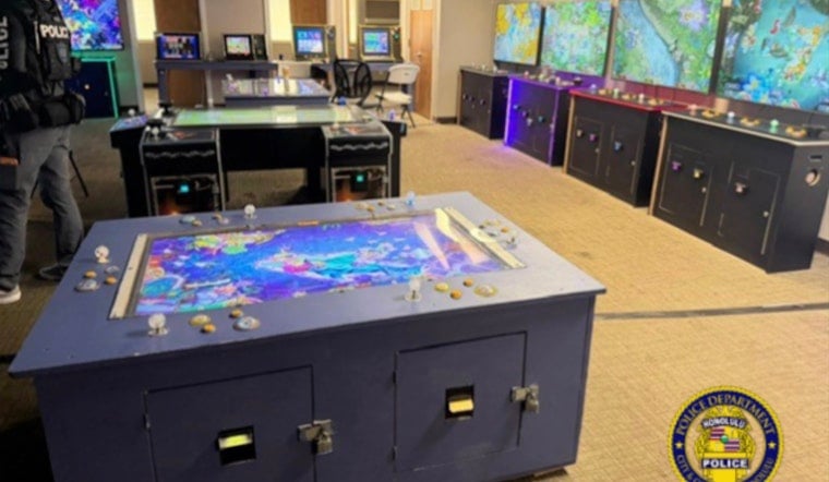 Cops Bust Triple Gambling Den Hidden In Moiliʻili Walk-Up