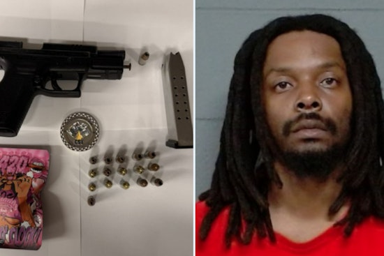 Cops Say River North Traffic Stop Nets Loaded Gun, Felony Charge