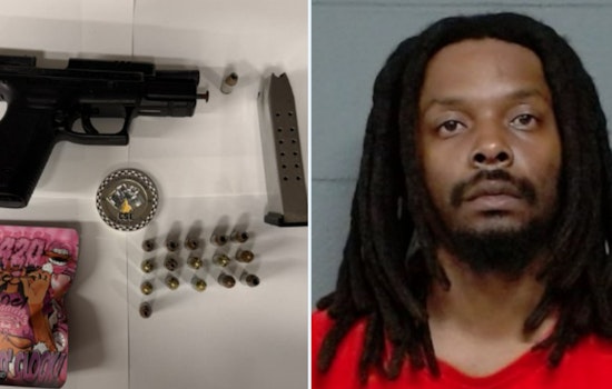 Cops Say River North Traffic Stop Nets Loaded Gun, Felony Charge
