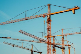 Cranes Swarm Redwood City As 176-Unit Modular Tower Shoots Up In Days