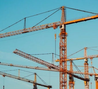 Cranes Swarm Redwood City As 176-Unit Modular Tower Shoots Up In Days