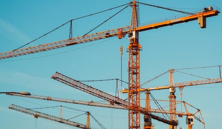 Cranes Swarm Redwood City As 176-Unit Modular Tower Shoots Up In Days
