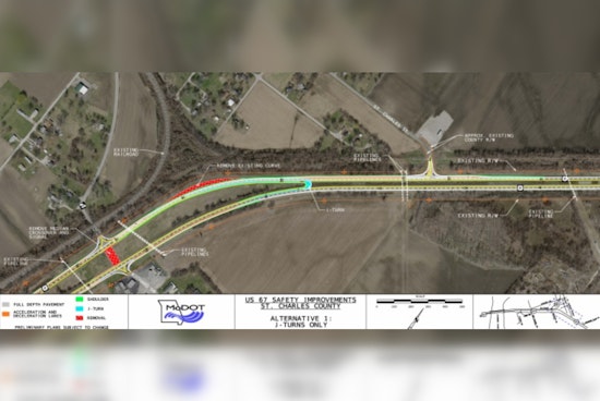Crash-Plagued Route 67 In West Alton Gets High-Stakes Safety Makeover