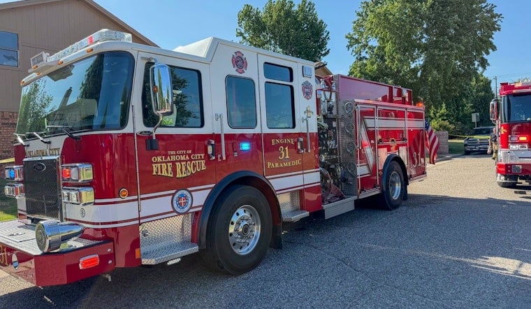 Crews Knock Down Northwest Oklahoma City House Fire, No Injuries Reported