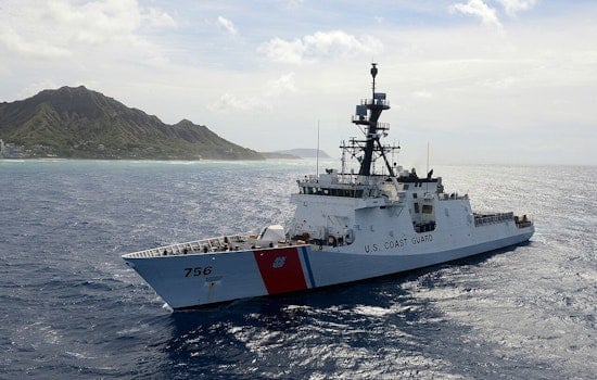 Cutter Kimball Roars Back to Honolulu After 73-Day, 20,000-Mile Drug Bust Run