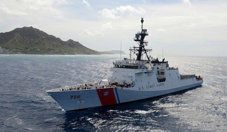 Cutter Kimball Roars Back to Honolulu After 73-Day, 20,000-Mile Drug Bust Run