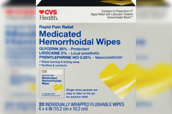 CVS 'Rapid Pain Relief' Wipes Yanked After Feds Flag Child Poisoning Risk
