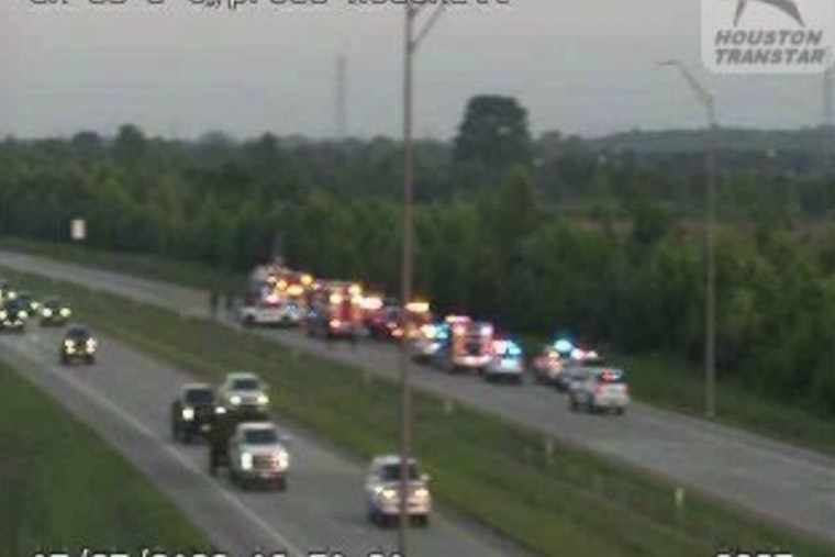 Cypress Commute Crushed As 18-Wheeler Flips On Grand Parkway