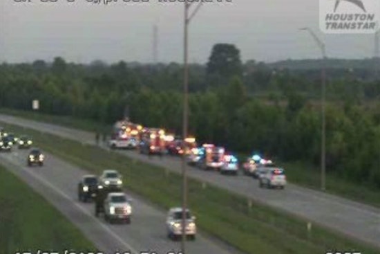 Cypress Commute Crushed As 18-Wheeler Flips On Grand Parkway