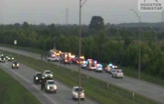 Cypress Commute Crushed As 18-Wheeler Flips On Grand Parkway