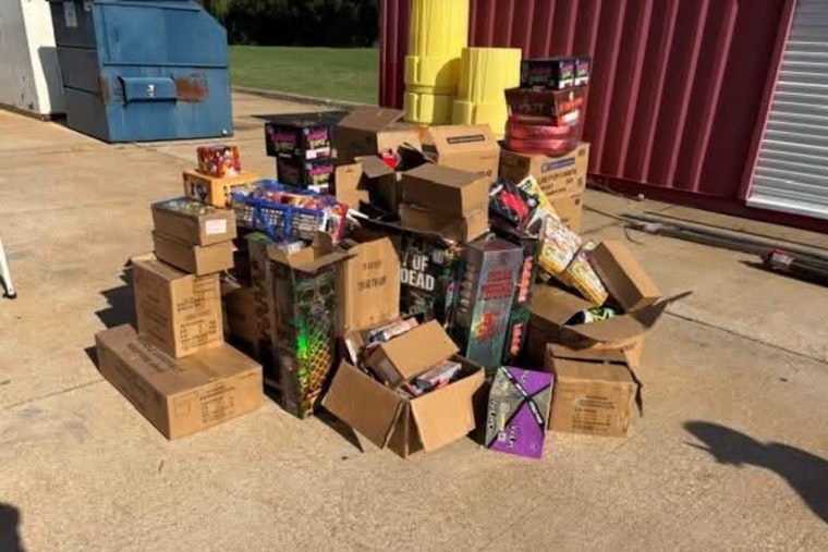 Dallas Cops Bust U-Haul Fireworks Mart in Near-Ton Holiday Haul