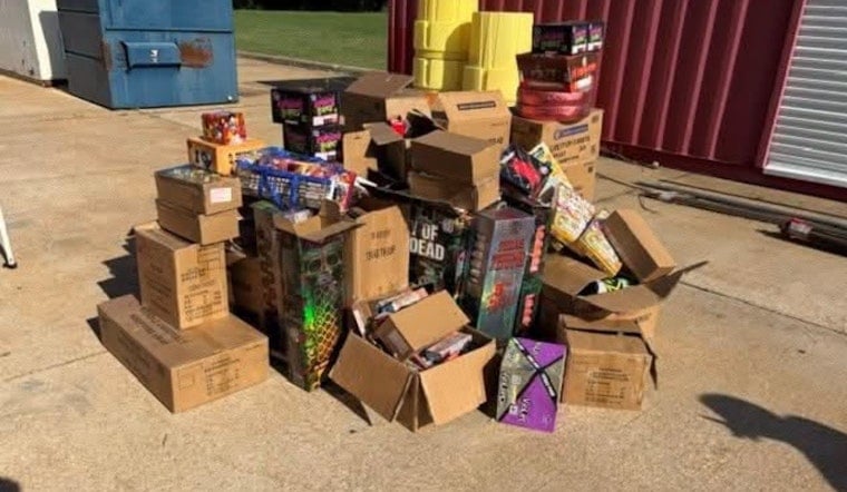Dallas Cops Bust U-Haul Fireworks Mart in Near-Ton Holiday Haul