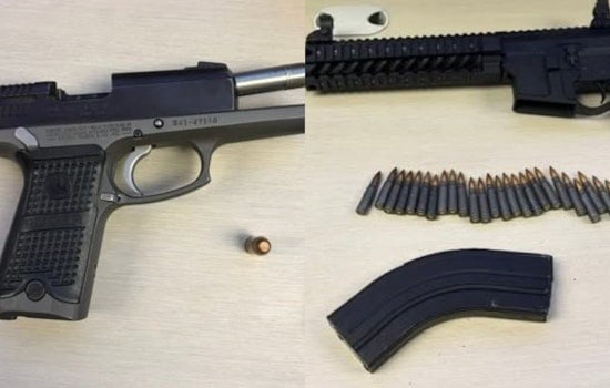 Danville DUI Stop Uncovers Ghost Rifle and Handgun Stash