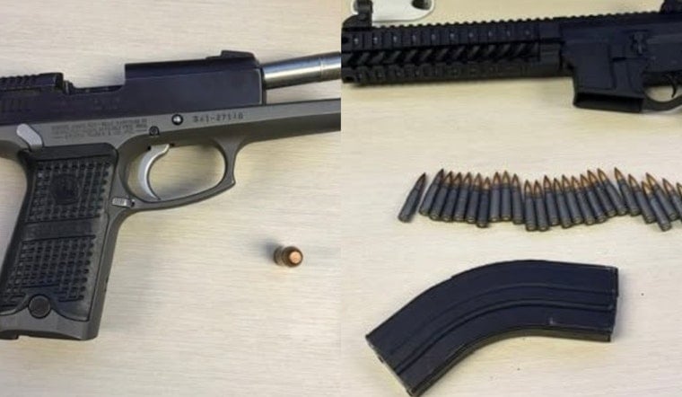 Danville DUI Stop Uncovers Ghost Rifle and Handgun Stash