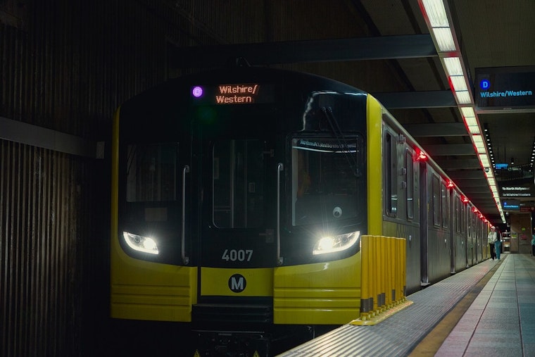 Daredevil Duo Caught Surfing on LA D Line Train Through Wilshire Tunnels