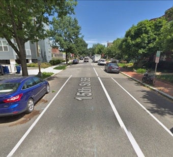 DC Cops Shut Down 15th Street SE After Shooting Near V Street