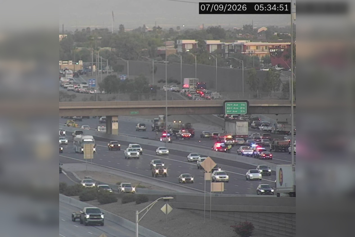 Deadly I-10 Crash Shuts Lanes Near 63rd Ave in Phoenix