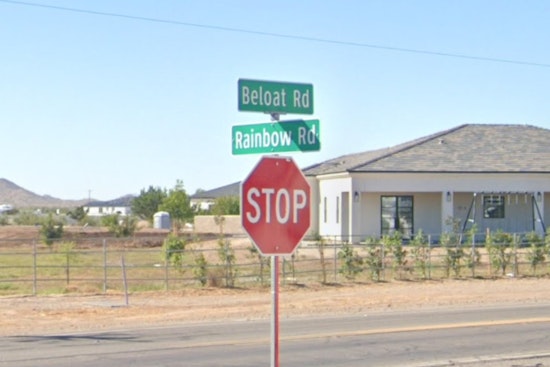 Deadly Late-Night Head-On Crash Near Rainbow and Beloat Rocks Buckeye