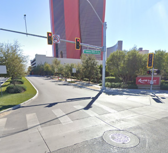 Deadly Pre-Dawn Crash Outside Resorts World Rocks North Strip
