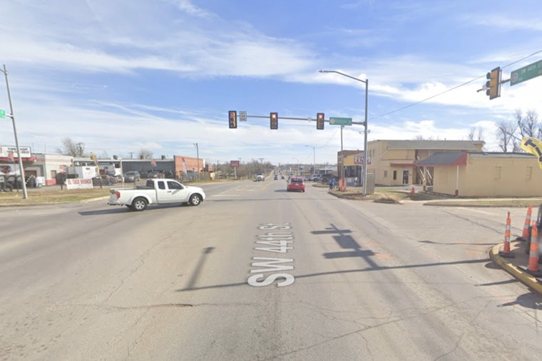 Deadly SW OKC Hit-And-Run Turns W 44th Into Crime Scene