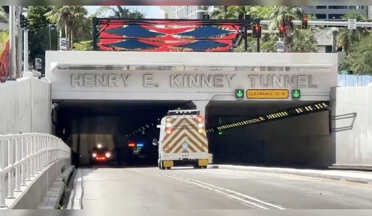 Diesel Chaos in Kinney Tunnel Snarls Fort Lauderdale’s Federal Highway