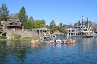 Disneyland Custodian Peels Off Shirt, Slips Into Rivers of America in Front of Guests