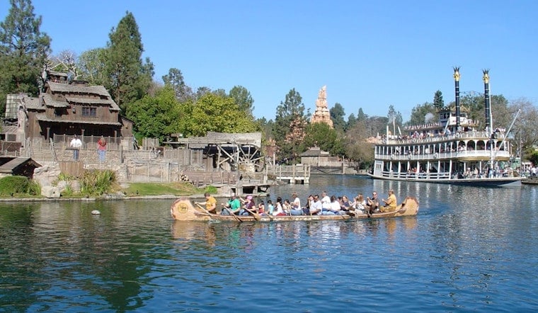 Disneyland Custodian Peels Off Shirt, Slips Into Rivers of America in Front of Guests