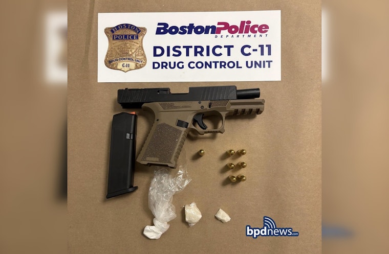 Dorchester Man Arrested After Drug Raid Yields Gun And Drugs