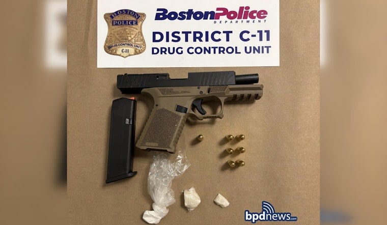 Dorchester Man Arrested After Drug Raid Yields Gun And Drugs
