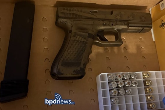 Dorchester Traffic Stop Nets Arrest After Gold Glock Found