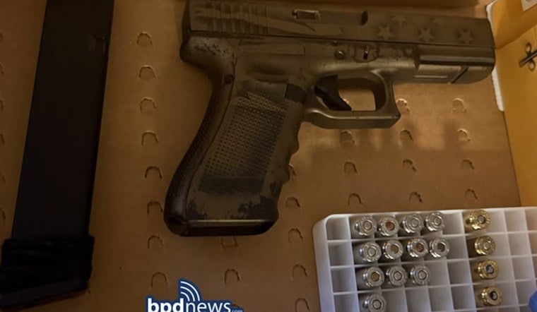 Dorchester Traffic Stop Nets Arrest After Gold Glock Found