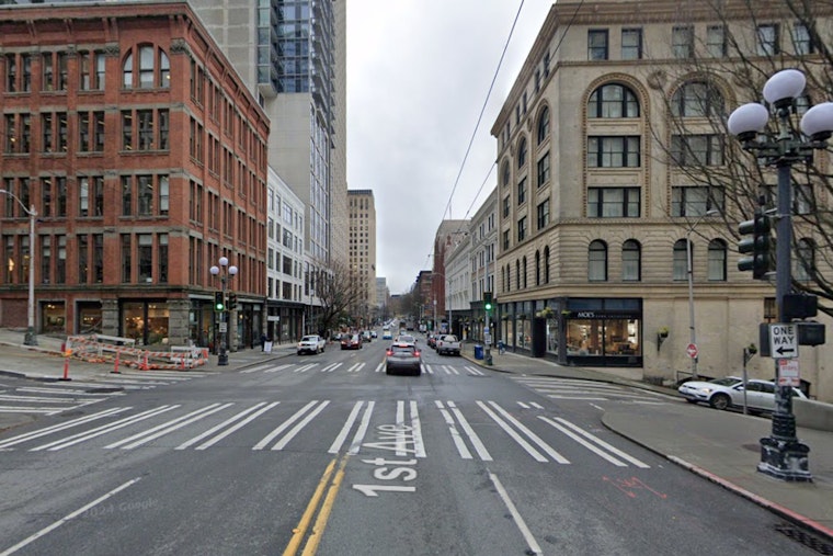 Downtown 1st Ave Fire Sends Seattle Crews Racing To The Scene