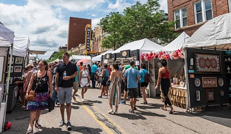 Downtown Ann Arbor Braces As Art Fair Packs 30 Blocks With 1,000 Artists