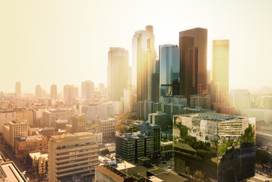 Downtown LA Swelters As Sticky Heat Advisory Drags On