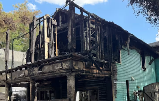 Downtown Orlando House Erupts in Flames, Everyone Walks Away