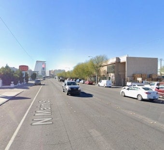 Downtown Vegas Blaze Shuts Down Main Street, Snarls Traffic