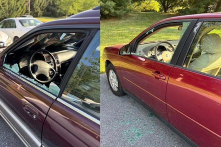 Dozens Of Car Windows Smashed In Frederick County