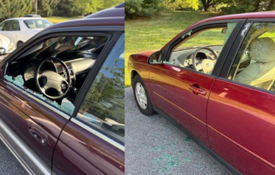 Dozens Of Car Windows Smashed In Frederick County