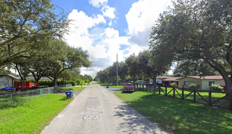 Drive-By Gunfire Rips Through Homestead Front Yard, Leaves One Hurt