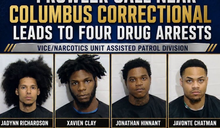 Drone Dope Plot Near Whiteville Lockup Ends With Four In Cuffs