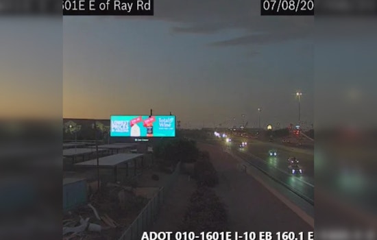 Dust Roars Across East Valley I-10 As ADOT Warns Drivers To Pull Aside