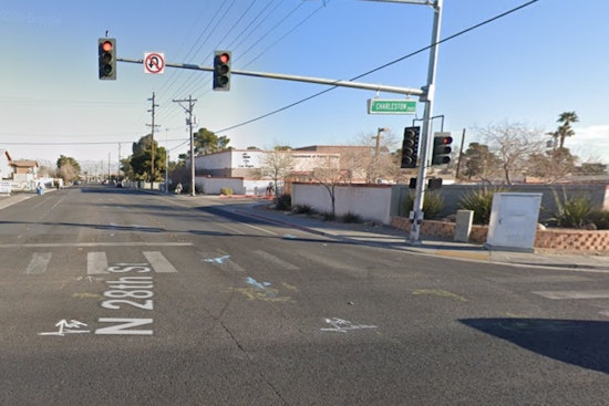 East Las Vegas Erupts After Charleston U‑Turn Crash Leaves Young Biker Critical
