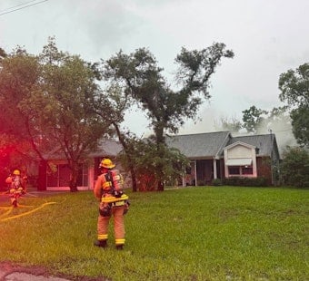 Elmore Drive Erupts In Flames As Spring Hill Fire Crews Rush In