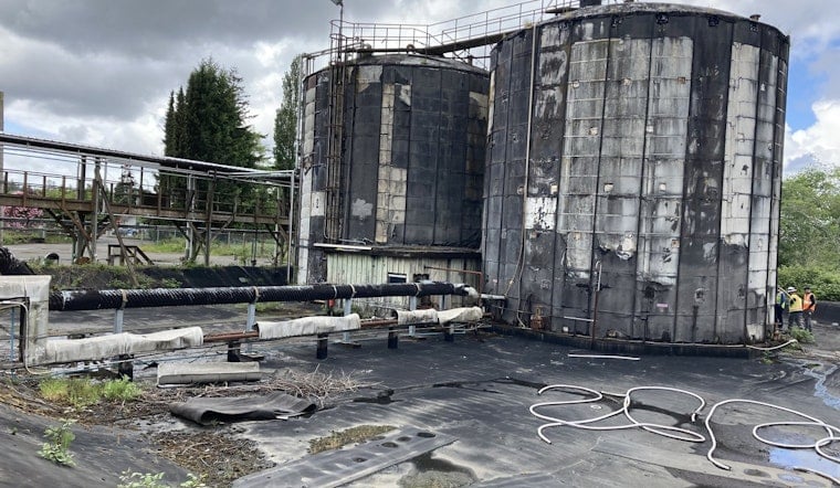EPA Orders Acid Cleanup At Crumbling Cosmopolis Mill