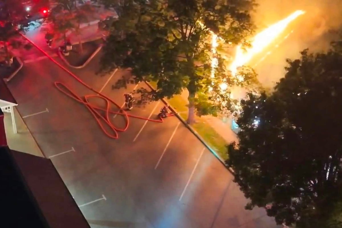 Fast-Moving Main Street Fire Guts Vacant Zionsville Building, Spares Everyone