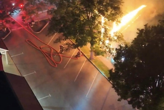 Fast-Moving Main Street Fire Guts Vacant Zionsville Building, Spares Everyone
