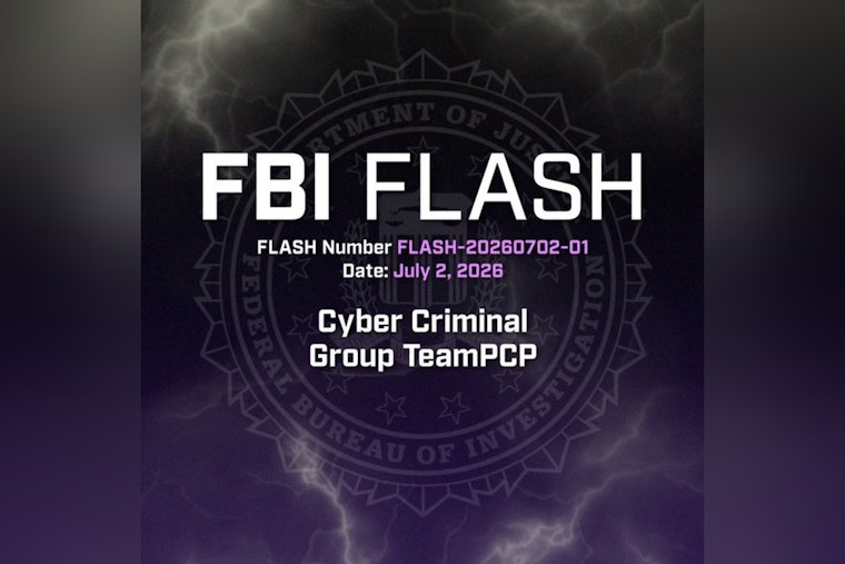 FBI Honolulu Sounds Alarm As TeamPCP Hijacks Developer Supply Lines